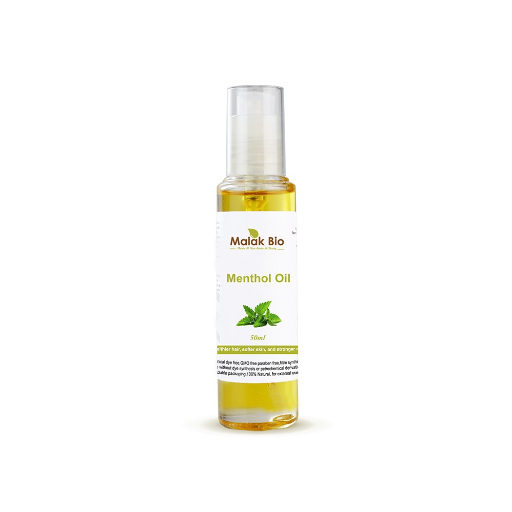 Huile d'argan Maroc - Huile de Menthe 50ml