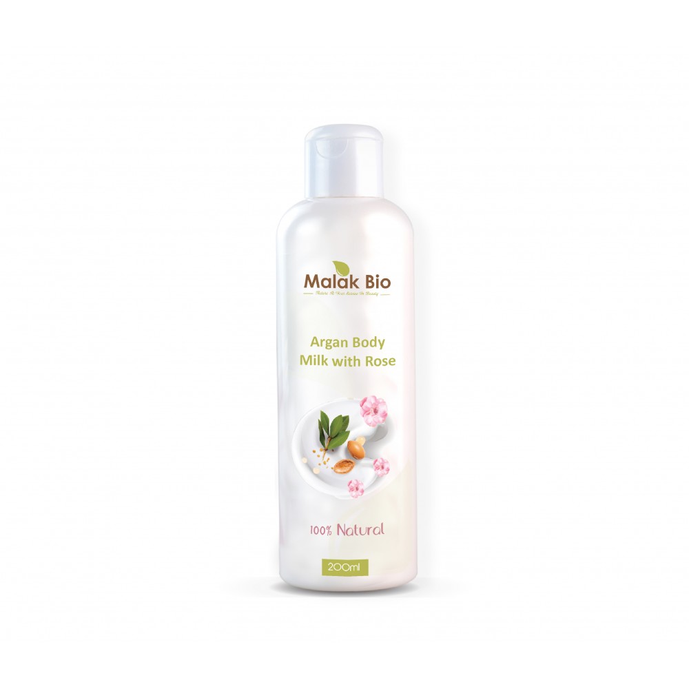 Argan Oil Morocco - Argan Body Milk with Rose