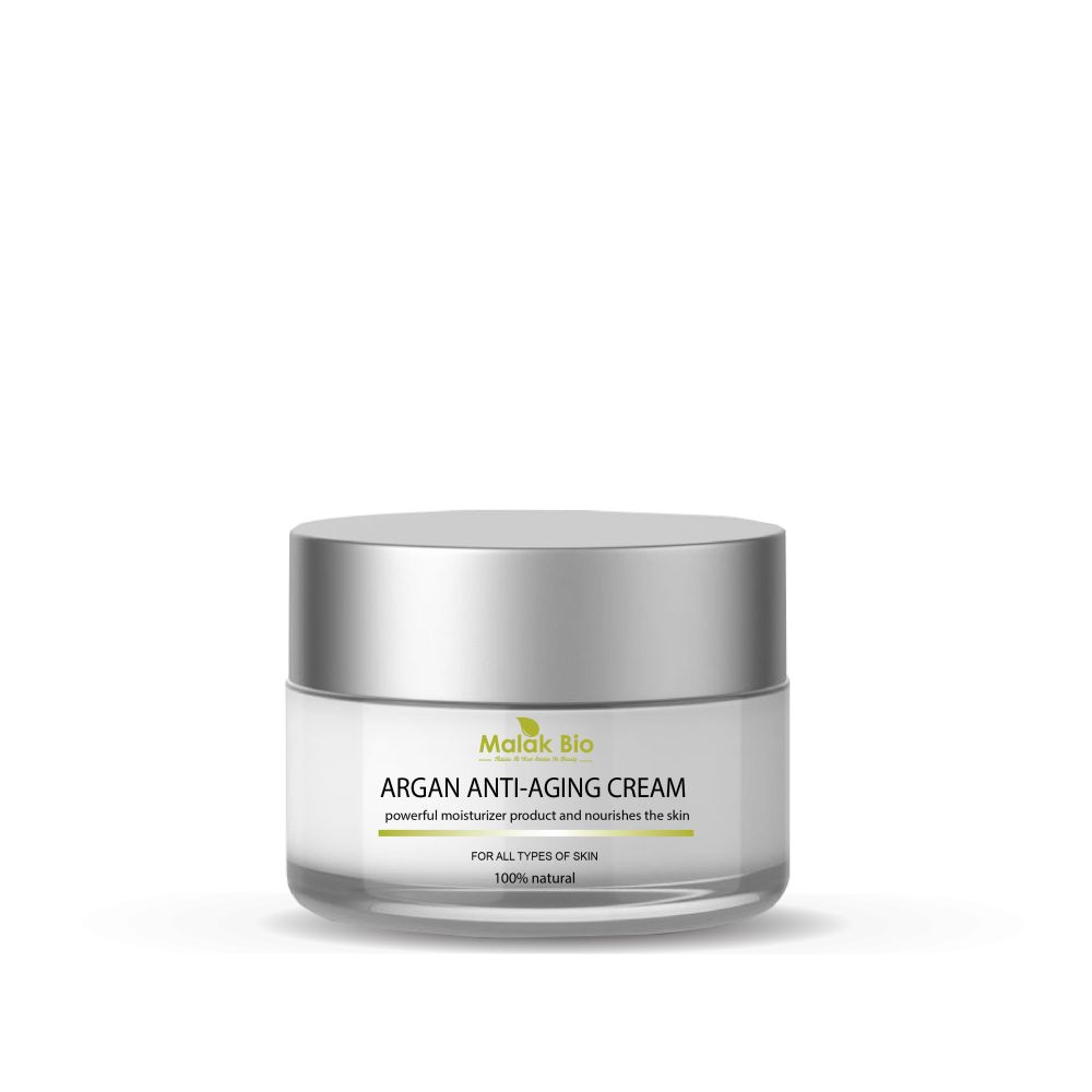 Anti Aging Cream with Organic Argan oil - Malak Bio