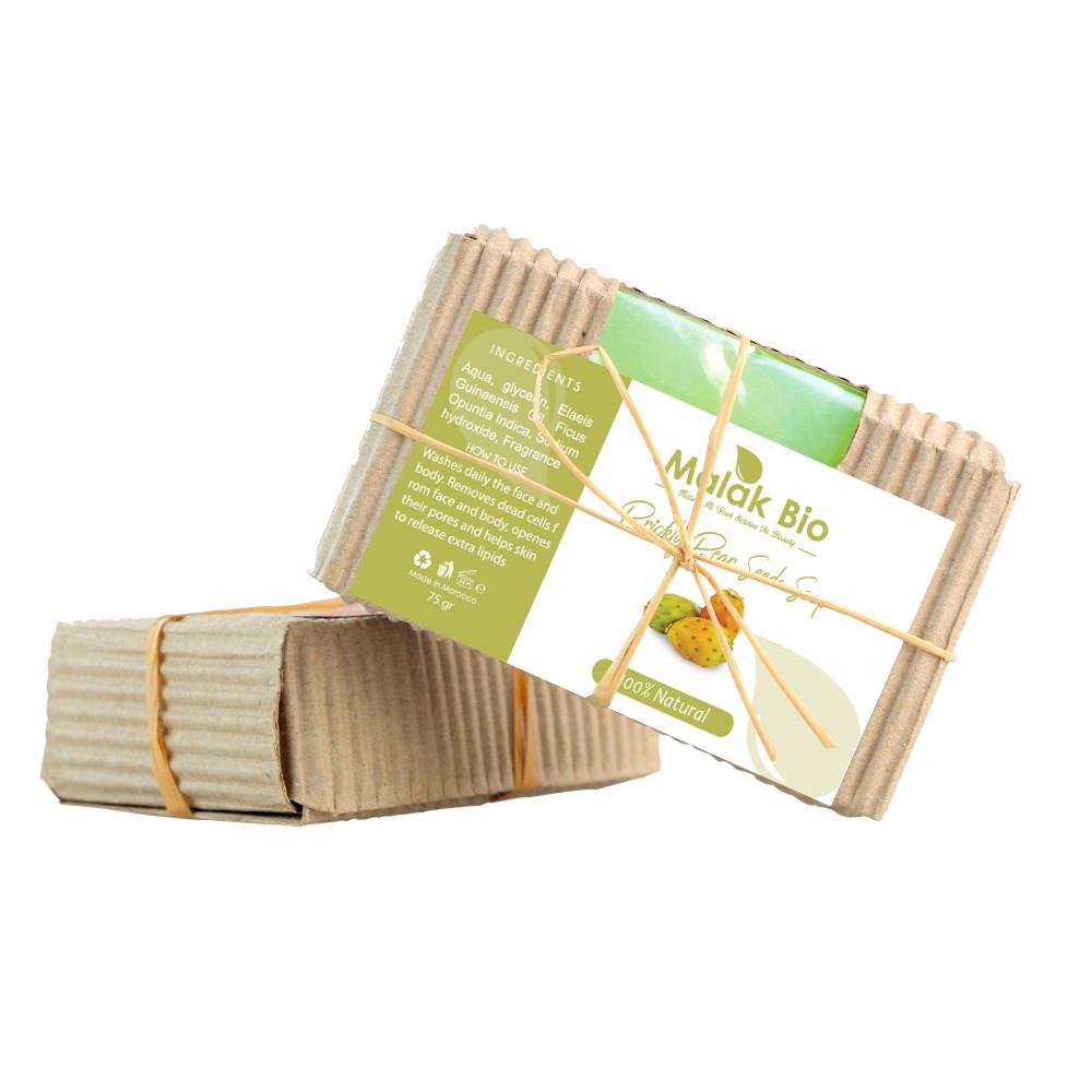 Argan Oil Morocco - Natural hard soap with prickly pear oil